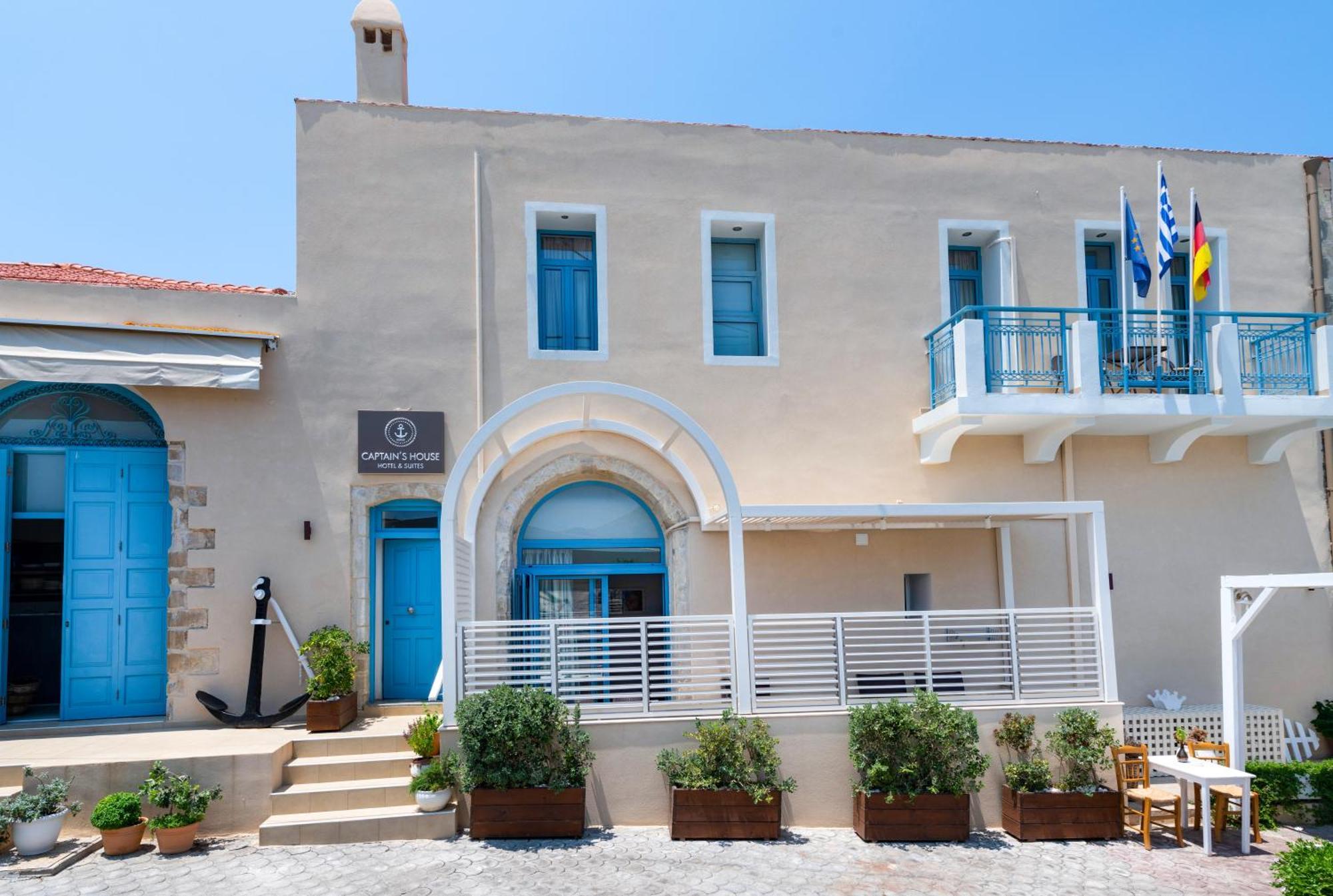 Captain'S House Hotel Suites & Apartments Pánormosz Kültér fotó
