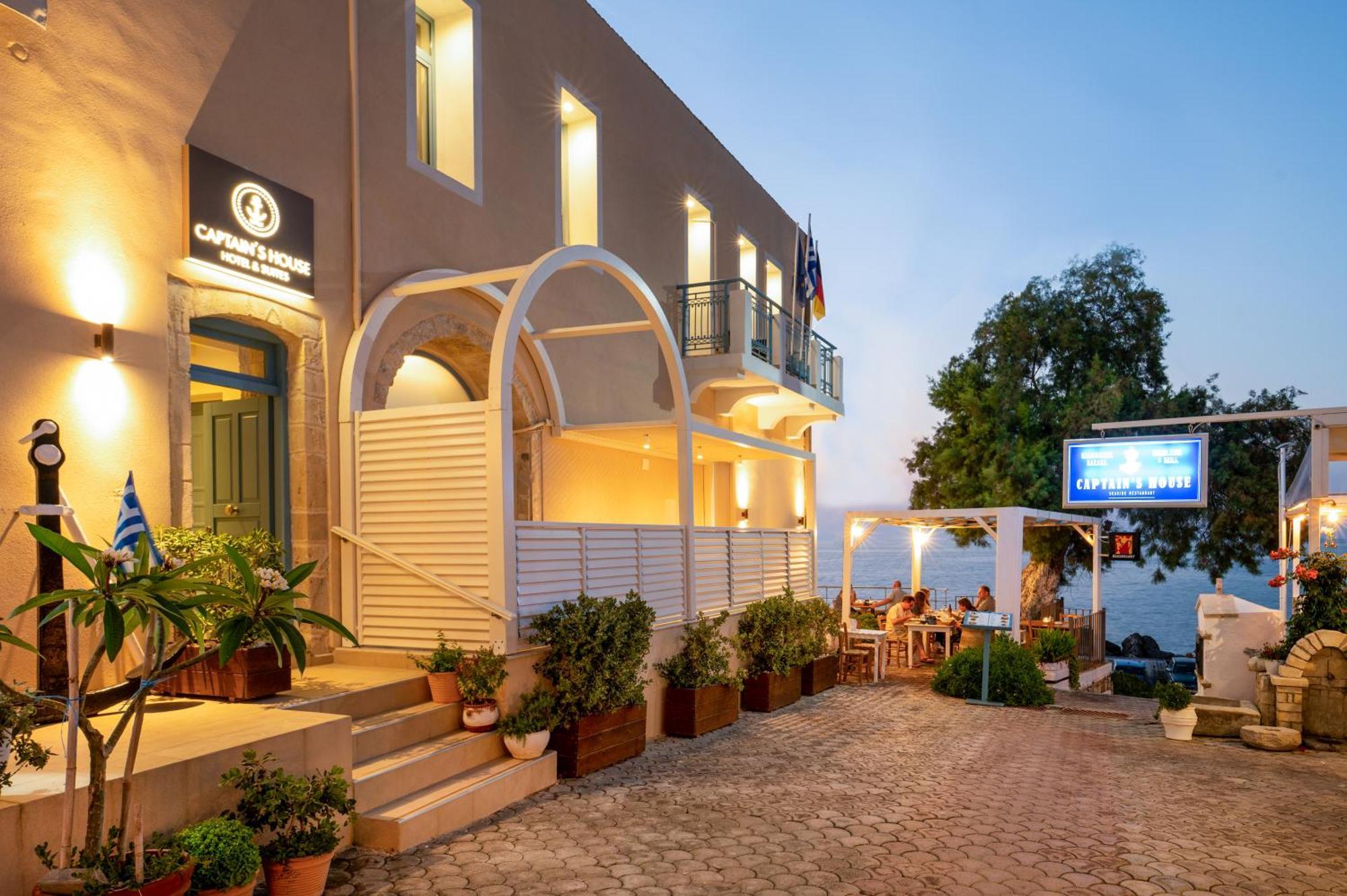 Captain'S House Hotel Suites & Apartments Pánormosz Kültér fotó